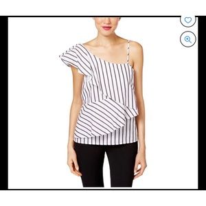 Marled women striped knit Blouse